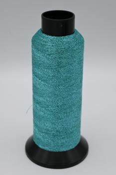 Glitzer Spule türkis